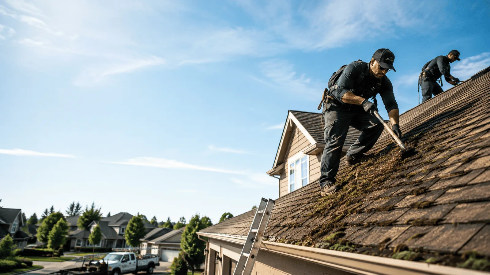 Roof Moss Removal in Jasper, AR near me